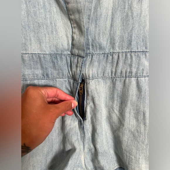 Urban outfitters denim romper jumpsuit - Picture 4 of 11